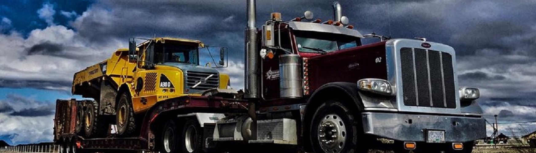 Construction Equipment Transport Alberta & Saskatchewan